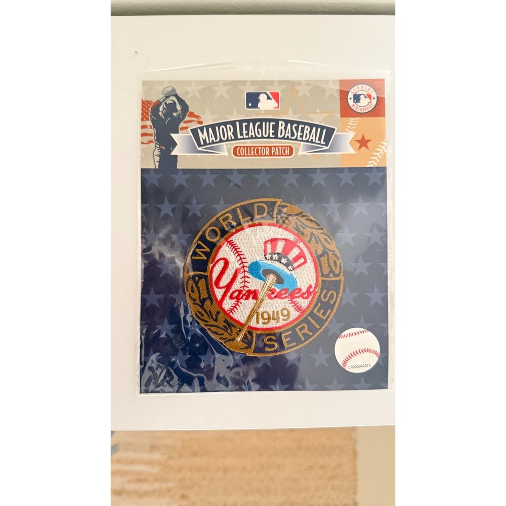 1949 MLB World Series Logo Collector Patch New York Yankees